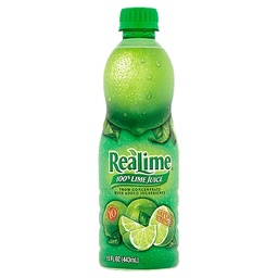 [12625] REALIME 100% LIME JUICE 8OZ