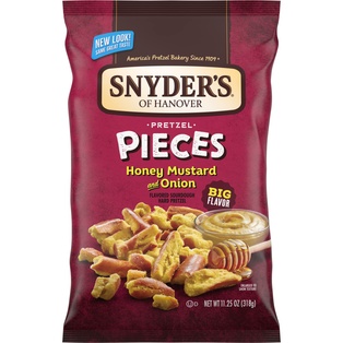 SNYDERS PRETZEL PIECES HONEY MUSTARD 11.25OZ