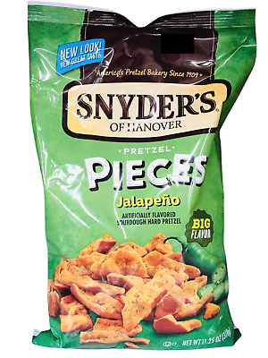 SNYDERS PRETZEL PIECES JALAPENO 11.25OZ