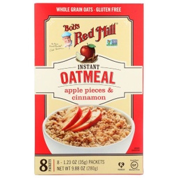 [12649] BOB'S RED MILL OATMEAL - APPLE CINNAMON 9.87OZ