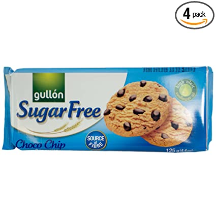 GULLON SUGAR FREE CHOC CHIP COOKIE 125G