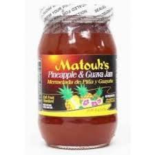 MATOUK PINEAPPLE/GUAVA JAM 307g