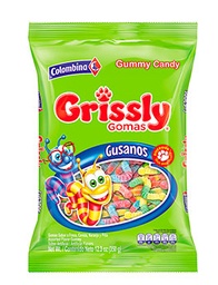 [12991] COLOMBINA GRIS SOUR WORMS 80G