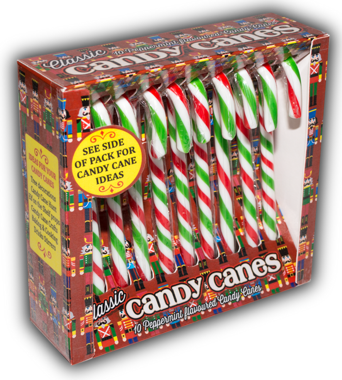 NUTCRACKER CANDY CANES PEPPERMINT 100g