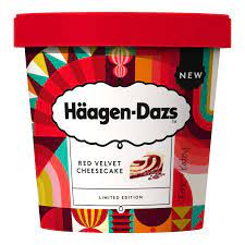 HAAGEN DAZ RED VELVET ICE CREAM 100ml