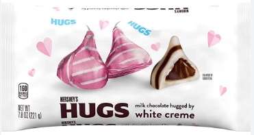 HERSHEY'S HUGS 7.8OZ