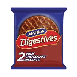 [13492] McVities Digestive Milk Choc (x2) 33.3g