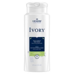 [13496] IVORY BODY WASH W/ALOE 21OZ