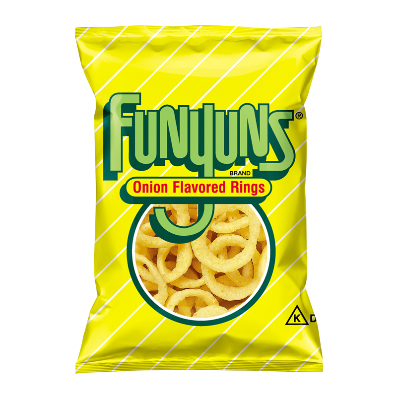 FRITOLAY FUNYUNS ONION FLAVOURED RINGS 21.2g