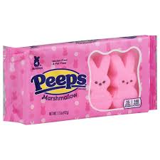 PEEPS MMALLOW BUNNIES PINK 1.5OZ