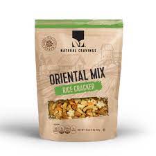 [13690] NUTTY NATURALS ORIENTAL RICE CRACKER 16OZ