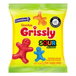 [13885] COLOMBINA GRISSLY SOUR 72G