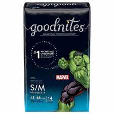 [13910] GOODNITES BOY S/M JUMBO