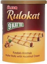 ULKER RULOKAT WAFER HAZELNUT 170G