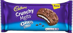 CADBURY CRUNCHY MELTS OREO CRM 156g