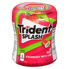 TRIDENT WHITE - STRAWBERRY 35 PCS