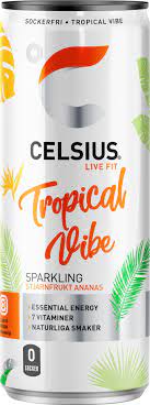 CELSIUS TROPICAL VIBE 355ML