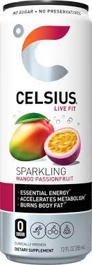 CELSIUS MANGO PASSIONFRUIT 355ML