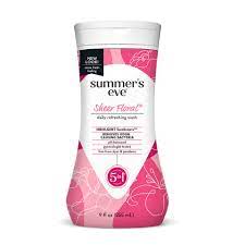 SUMMER'S EVE SHEER FLORAL 9OZ