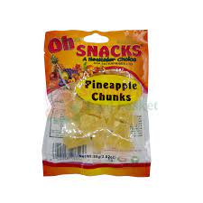 Oh Snacks Pineapple Chunks 70g