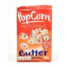 PITSO MICROWAVE POPCORN BUTTER 100G