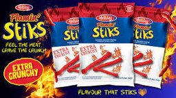 [14644] HOLIDAY FLAMIN' STICKS EXTRA CRUNCHY 42G