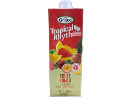 GRACE TROPICAL RHYTHMS FRUIT PUNCH 1L