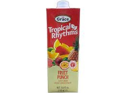 [14663] GRACE TROPICAL RHYTHMS FRUIT PUNCH 1L