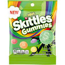 SKITTLES SOUR GUMMIES 5.8OZ