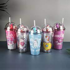 Kids Tumbler - Unicorn w/glitter