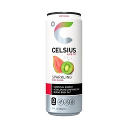 [14898] CELSIUS KIWI GUAVA 355ML