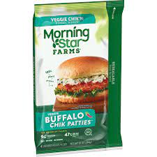 MORNING STAR VEG BUFFALO CHIK PATTIES 10.5OZ