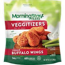 MORNING STAR VEGGITIZERS BUFFALO WINGS 10.5OZ