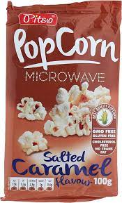 PITSO MICROWAVE POPCORN SALTED CARAMEL