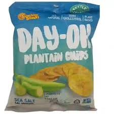 SUNSHINE DAY-OH PLANTAIN CHIPS SALT 45G