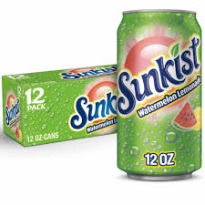 SUNKIST WATERMELON LEMONADE 12OZ