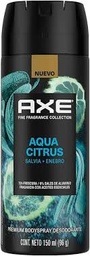 [15390] AXE B/SPRAY AQUA CITRUS 96G