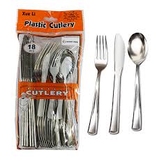 RHINOWWARE SILVER CUTLERY 18PCS