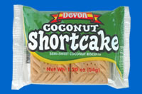 Devon Coconut Shortcake 12CT