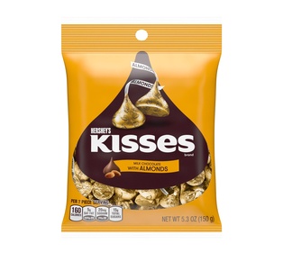 HERSHEY'S KISSES WTH ALMONDS 5.3oz