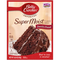 [00949] BettyC Cakemix Devilfood 15.25oz