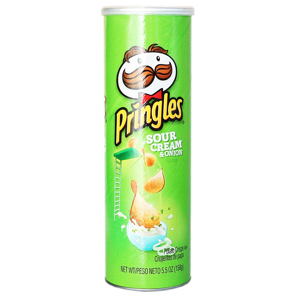 PRINGLES SOUR CREAM 158g