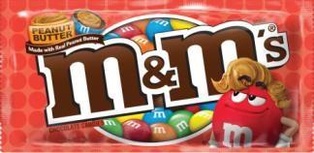 M&M Peanut Butter Single 