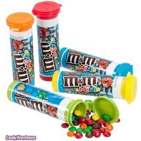 M&M Milk Mini Tubes Singles