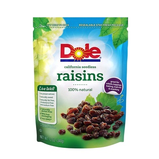 Dole Raisins Pouch 12OZ